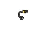 GReddy AN04 180 DEGREE HOSE END SWIVEL BLACK/GOLD ANODIZED