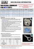 HKS BCD Piston Kit G16E HC-TT STEP3 S3 D87.5
