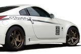 GReddy 03+ 350z Fiberglass Side Skirts (Must Ask/Call to Order)