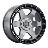 Weld Off-Road Ridge 20x9 - 8x170 BP - ET0 - 125.1mm CB - Satin Gunmetal Wheel (Black Ring)