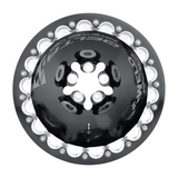 Weld Delta-1 TA 16x16 / 5x5.5 / 5 BS / 3.5 HB - Black - Polished DBL Wheel