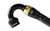 GReddy AN16 150 DEGREE HOSE END SWIVEL BLACK/GOLD ANODIZED