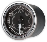 AutoMeter Chrono 2-1/16in 300 Degree Temperature Electric Gauge - Chrome
