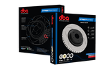 DBA 94-01 Nissan 200SX/Silvia Rear Street Gold Series Cross-Drilled/Slotted Rotors