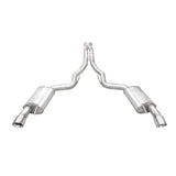 Stainless Works 2024 Mustang GT Catback Dual Tips Redline Sound X-Pipe Factory Connect Exhaust