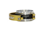 GReddy 3.5 Inch Gold Anodized Aluminum Boost Tube Clamp Set