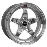 Weld S71 RT-S 17x9.5 / 5X4.5 BP / 5.7in BS Polished Wheel {High Pad} - Non-Beadlock