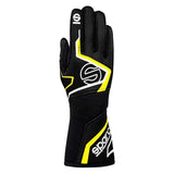 Sparco Glove Tide Blk/Yel 8