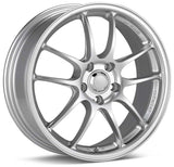 Enkei PF01 18x8.5 5x114.3 48mm Offset 75mm Bore Dia Silver Wheel