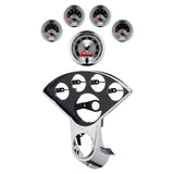 Autometer American Muscle Direct Fit Dash Kit 55-59 Chevy Truck (1 x 3-3/8in. / 4 x 2-1/16in.)