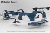 GReddy Rocket Bunny R35 V2 Front Canards (FRP)