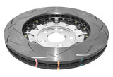 DBA 12-13 Audi TT Quattro RS (370mm Front Rotor) Front 5000 Series Slotted Rotor w/Sliver Hat