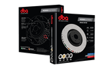 DBA 05-10 Ford Mustang Base Model Front 4000 Series Slotted Rotor