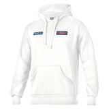 Sparco Hoodie Martini Stripes Large - White