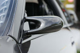 GReddy Nissan R34 Skyline Garage Active Group A Type Dry Carbon Side Mirrors - Set