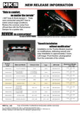 HKS Performance Damper for 2016+ Titan
