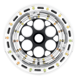 Weld Magnum Midget Sprint 13x10/31-Spline/3 BS - Black Center - Polished Shell - Polished OBL Wheel