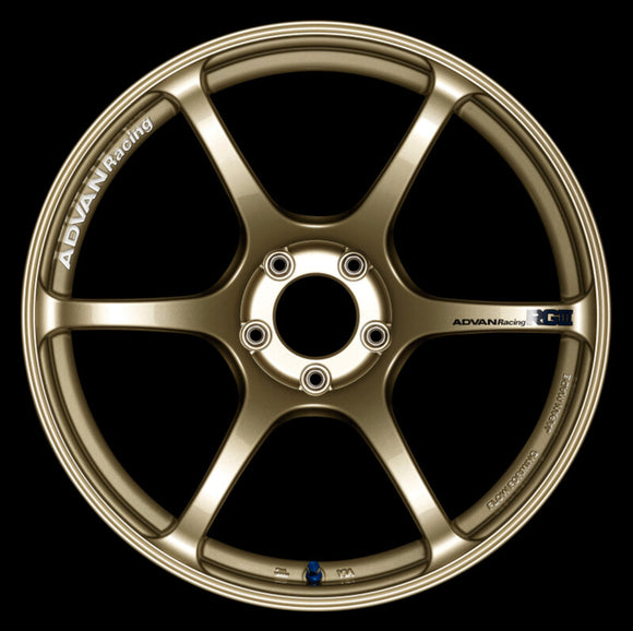 Advan RGIII 17x9.0 +35 5-114.3 Racing Gold Metallic Wheel