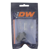 DeatschWerks 6AN ORB Male to 10AN Male Flare Adapter - Anodized Matte Black