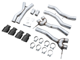 AWE Tuning Track Edition Cat-Back Exhaust for BMW G8X M3/M4 - Diamond Black Tips