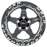 Weld S904 17X10 Ventura Drag Beadlock 5X114,3 ET25 BS6.48 Gloss Black MIL DIA 78.1