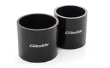 GReddy 45mm x 70mm Silicone Straight Hose - Black