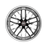 Weld S82 17x4.5 / 5x114.3 / 2.2 BS / 3.18 HB - Black Center - Polished Shell - Non-BL Wheel