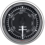 AutoMeter Chrono 2-1/16in 140-380 Degree Temperature Digital Stepper Motor Gauge - Chrome