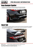HKS BODY KIT TYPE-S FL5 S-Skirt