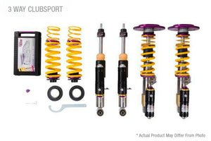 KW Porsche Turbo Coupe Convertible w/ PDCC Clubsport Coilover Kit 3-Way