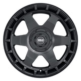 Weld Off-Road Ridge 20x9 - 8x165.1 BP - ET0 - 125.1mm CB - Satin Black Wheel