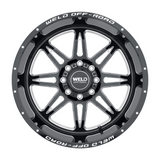 Weld Cheyenne W132 Series 20x9 / 8x170 BP / 5.00 BS / 125.1 - Gloss Black