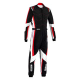 SPARCO Kerb Advanced Black/Red Kart Racing Suit Size M