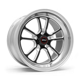 Weld S70 RT-S 17x9in / 5x114.3 BP / 6in. BS - Black Center - Polished Shell Wheel