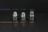 GReddy O/C ADAPTER TYPE-E ENG: 3/4-16UNF FILT: 3/4-16UNF 12AN