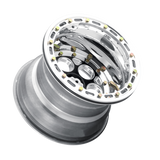 Weld Magnum Midget Sprint 13x10/31-Spline/3 BS - Black Center - Polished Shell - Polished OBL Wheel