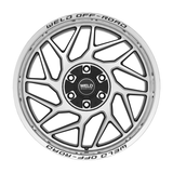 Weld Fulcrum 20x10 / 8x170 / 4.75 BS / 125.1 HB - Gloss Black Machined - Non-BL Wheel