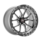 Weld RT-S S85 17x11 / 5x115 BP / 6.2 BS Black Wheel (Med Pad) - Single Beadlock 3.18 ID