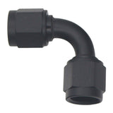 DeatschWerks 6AN Flare Female Swivel 90-Degree to 6AN Flare Female Swivel - Anodized Matte Black