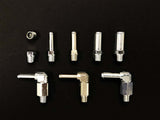 GReddy OPTIONAL 1/8BSP MALE to 3AN MALE, ALUM. FITTING