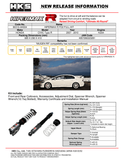 HKS Hipermax R FD2 Full Kit