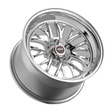 Weld S82 18x9 / 5x120.65 / 5.7 BS / 3.18 HB - Black Center - Polished Shell - Non-BL Wheel