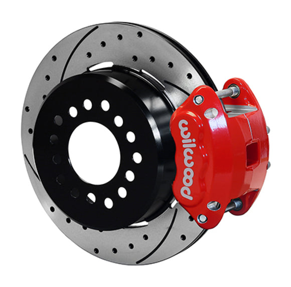 Wilwood D154 Rear 12.19in P-Brake Kit 2.75in-2.81in Offset - Red