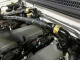 GReddy AN06 STRAIGHT HOSE END SWIVEL BLACK/GOLD ANODIZED