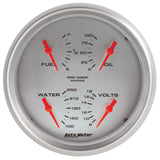 Autometer Marine Silver 5in Ultra-Lite 100 PSI