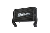 AMS Performance 2017+ Ford F150/Raptor 2.7L/3.5L EcoBoost High Mount Intercooler (Black w/AMS Logo)