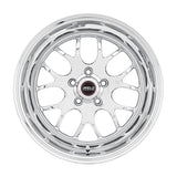 Weld S77 17x10 / 5x115 BP/ 6.7 BS Polished Wheel (High Pad) - Non-Beadlock