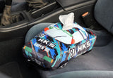 HKS TISSUE HOLDER OIL COLOR RACING CAR