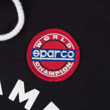 Sparco Hoodie 77 Lrg Black