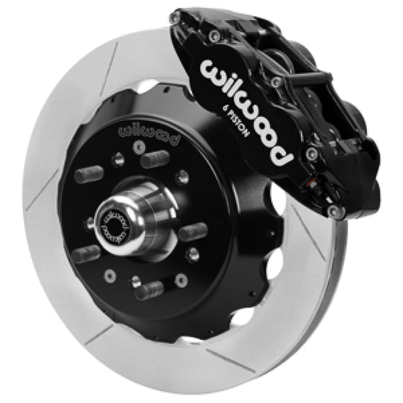 Wilwood Forged 6 Piston Superlite Caliper, GT 48 Vane Spec37 Slotted Rotor - 12.88x1.25